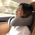MLVOC Travel Pillow 100% Pure Memory Foam Neck Pillow, Comfortable & Breathable - Image 6