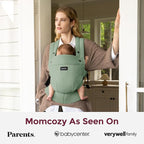 Momcozy Baby Carrier with Natural Cotton Linen, Built to Last, Ergonomic Design - Image 6