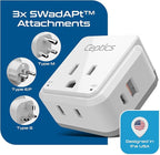 Ceptics South Africa Power Adapter Travel Set - 20W PD & QC - Image 8