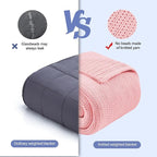 L'AGRATY Knitted Weighted Blanket - Image 3