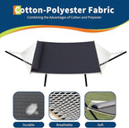 Double Hammock with Stand for 2 Persons Outdoor, Heavy Duty 450lb Capacity - Image 3