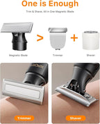 Body & Nose Hair Trimmer Kit, Travel Beard Electric Shaver - Image 9