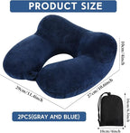 Sintuff 2 Pack Inflatable Travel Pillow - Image 2