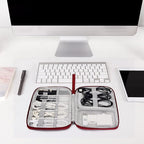 SELLYFELLY Travel Electronics Organizer Portable Cable Organizer Bag - Image 5