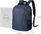 Voova Travel Laptop Backpack, Business Work Laptop Backpack - Image 6