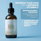 Vitamin C Serum for Face with Retinol & Salicylic Acid – Skin Clearing Acne Spot Treatment with Niacinamide, Hyaluronic Acid, MSM – Anti-Aging Facial Serum for Dark Spots and Blemishes, 2 Fl Oz