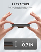 Mens Wallet with AirTag Holder: Smart Wallet Compatible with Apple AirTag - Image 3