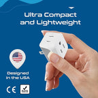 Japan, Philippines Travel Adapter Plug by Ceptics - Image 6