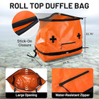 MIER Large Waterproof Duffel Bag Rolltop Dry Backpack Duffle Bags - Image 3
