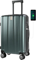 KROSER Hardside Expandable Carry On Luggage by KROSER