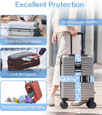 Luggage Straps for Suitcases Travel Belt Luggage Band Heavy Duty Traveling - Image 4