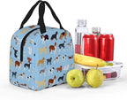 Cute Dog Lunch Box Puppy Lunch Bag Insulated Reusable Lunch Tote Bag Cooler - Image 4