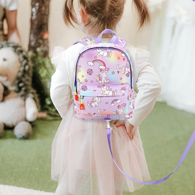 Accmor Toddler Harness Backpack Leash, Mini Unicorn Backpacks - Image 5