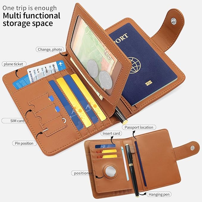 Passport Holder Wallet Bag - Image 2