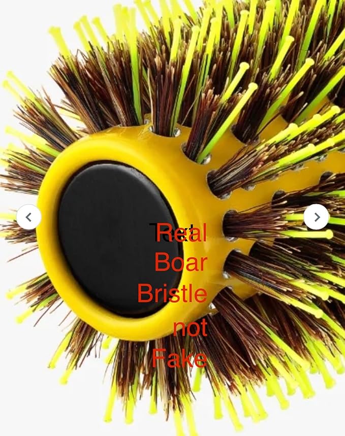 Evas Brazilian boar bristle ceramic Professional hair brush (3006)
