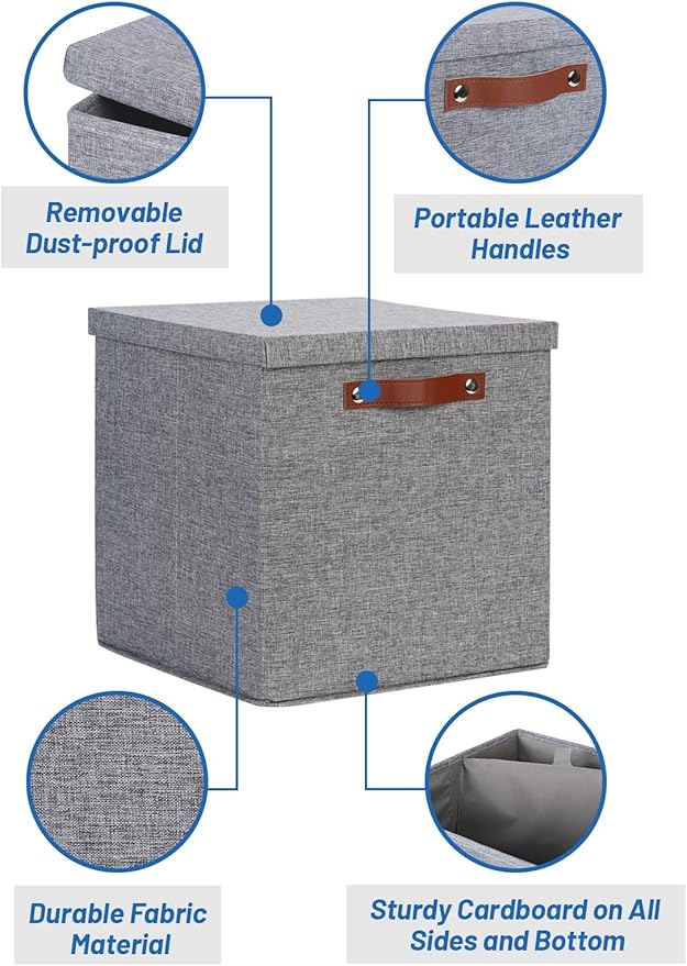 Temary Fabric Storage Bins - Image 4