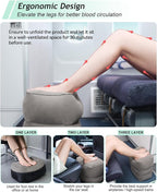 JefDiee Inflatable Foot Rest Pillow, Kids Airplane Bed, Adjustable 3 Layers - Image 4