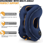 Inflatable Travel Pillow, Support Head, Used - Image 2