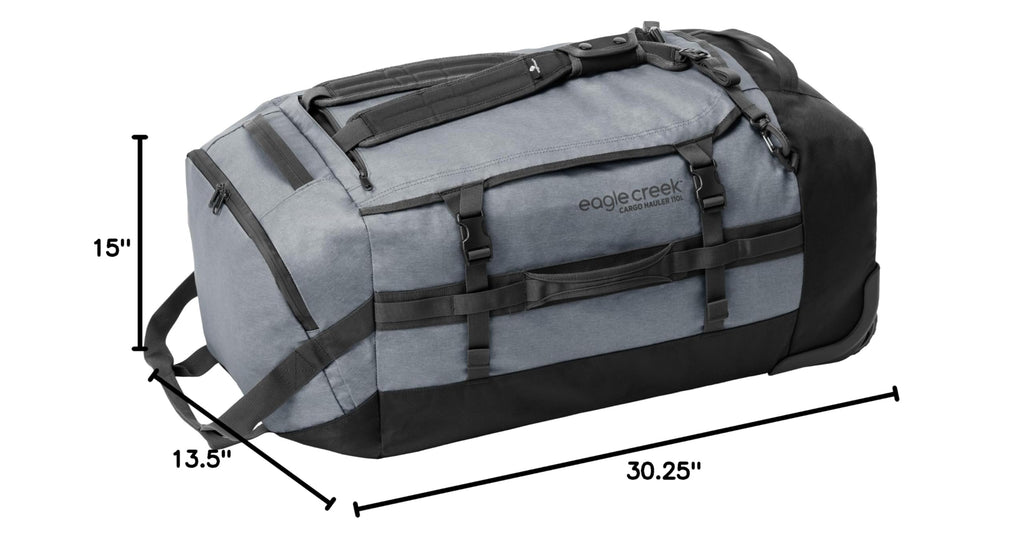 Cargo Hauler Wheeled Duffel (Charcoal)