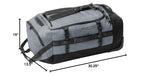 Cargo Hauler Wheeled Duffel (Charcoal)