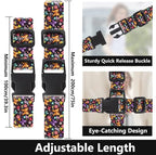 2 Pack Luggage Straps for Suitcases Adjustable Luggage Belt TSA Approved - Image 2
