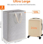 Lifewit 2 Pack Laundry Hamper Large Collapsible Laundry Baskets, Freestanding - Image 4