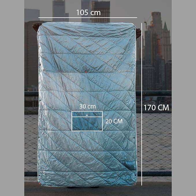 Gravel Layover Travel Blanket – Lightweight, and Warm - Image 3