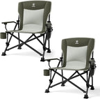 EVER ADVANCED Oversized Folding Camping Chair, by EVER+ADVANCED