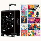 Luggage Cover Washable Suitcase Protector Anti-Scratch, Stretchable Fit - Image 2