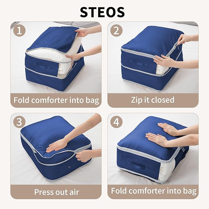DIMJ Comforter Storage Bag 6 Pack - Image 5