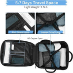 Hanples Travel Backpack for Women Men Large Carry On Person Item Flight - Image 8