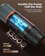 Portable Espresso Maker 20 Bar Self‑Heating & Auto-off | 13500 mAh Battery - Image 4