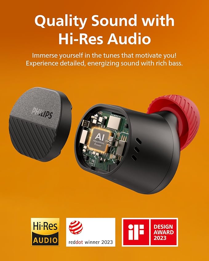 PHILIPS TAA5508 Wireless Earbuds, True Wireless Headphones - Image 3