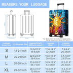 Luggage Cover Washable Suitcase Protector Anti-scratch Suitcase cover Fits - Image 6