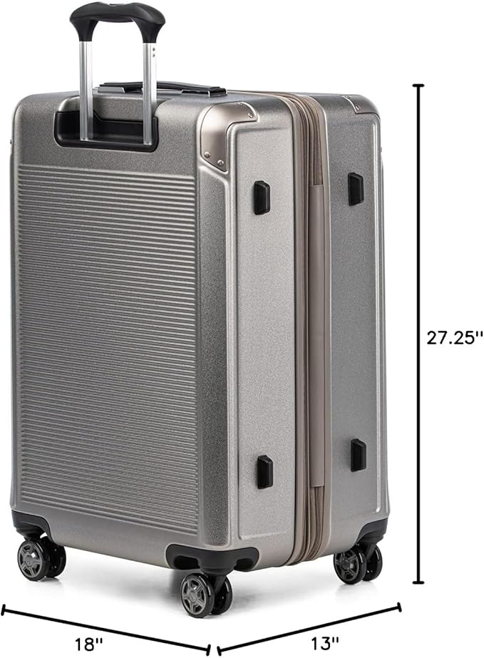 Travelpro Platinum Elite Hardside Expandable Checked Luggage, 8 Wheel Spinner - Image 7