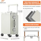 Aluminium Frame Carry on Luggage - Image 6