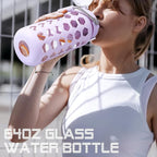 MUKOKO 64oz Glass Water Bottles - Image 6