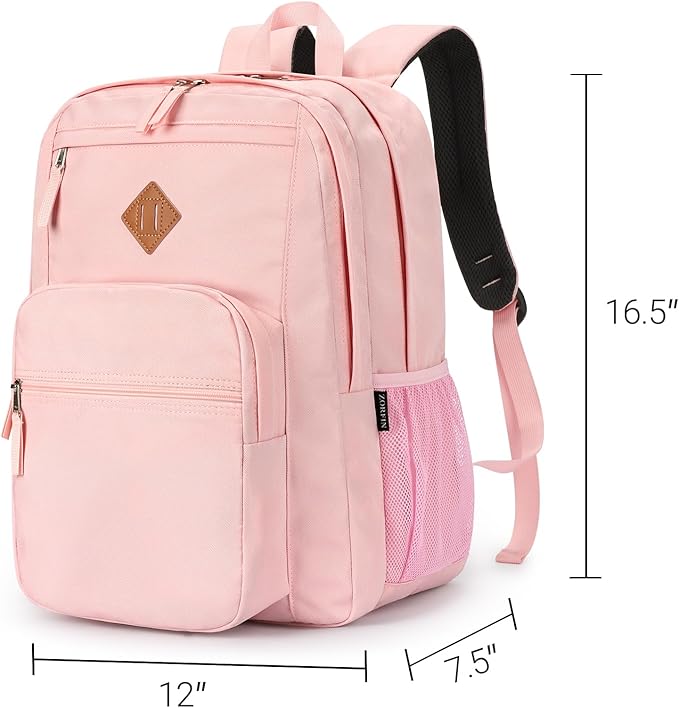 ZORFIN 26L Backpack for College, and Travel: Water Resistant Bookbag - Image 3