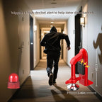 Portable Alarm Door Stopper, Portable Door Jammer, Travel Anti Theft Door - Image 7
