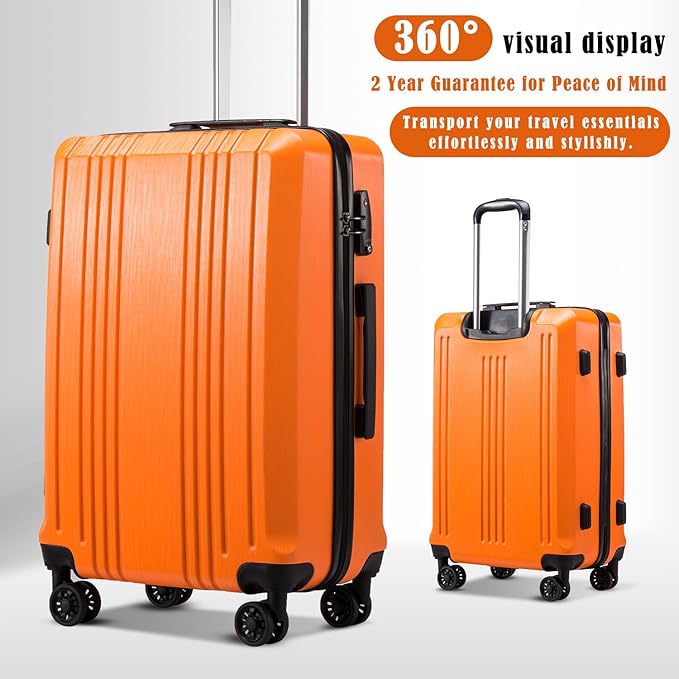 Coolife Luggage Suitcase PC+ABS - Image 2