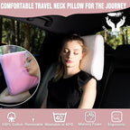 Travel & Camping Comfortable Memory Foam Pillow – Easy to Carry Portable Bag – - Image 9