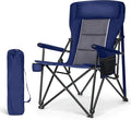 LET'S CAMP Oversized Camping Chairs 29.52" High Back Heavy Duty Lawn Chair by LETSCAMP