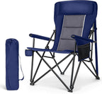 LET'S CAMP Oversized Camping Chairs 29.52" High Back Heavy Duty Lawn Chair by LETSCAMP