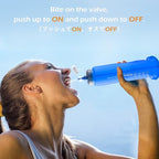 TRIWONDER TPU Collapsible Flask BPA-Free Soft Folding Water Bottles - Image 5