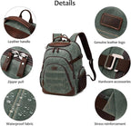 Travel Laptop Backpack 17.3 inch XL Computer Backpack - Image 5