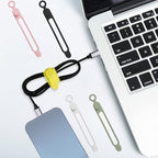 Nearockle 50Pcs Silicone Cable Ties Cord Organizer - Image 6