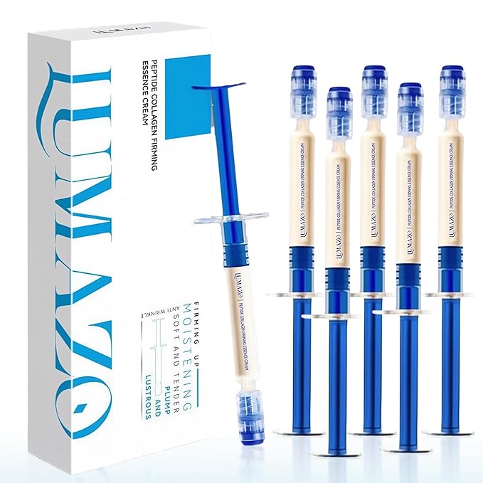 Polypeptide Collagen, Polypeptide Collagen Elastic Essence Cream, Micro Molecular Collagens Anti Wrinkle Lotion (2 pcs/box) (3box)