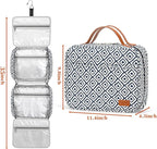 Hanging Travel Toiletry Bag, Large Capacity Cosmetic Travel Toiletry Organizer - Image 7