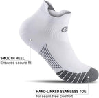 PAPLUS Ankle Compression Sock for Men and Women 2/4/6 Pairs, Low Cut - Image 3