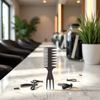 Styling Comb Slicked-back Combs 3 in 1 Fish Tail Bone Shape Hair Wide Tooth Comb Texture Combs for Salon Hair Combs Styling Tools and Appliances